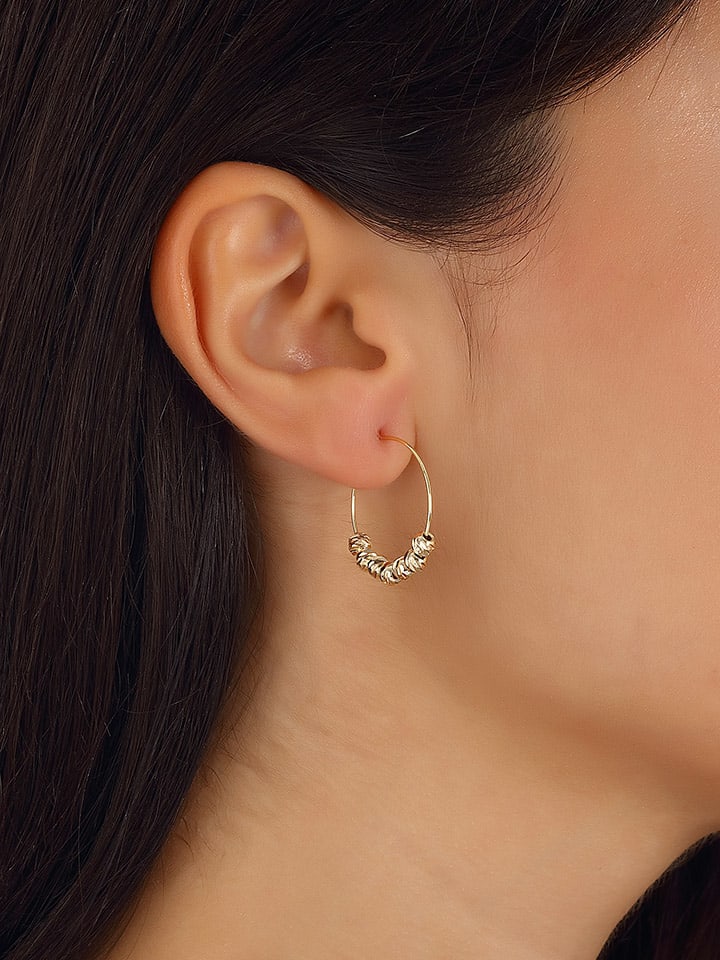 Позолоченные серьги-кольца Nakkash
Позолоченные серьги-кольца Nakkash