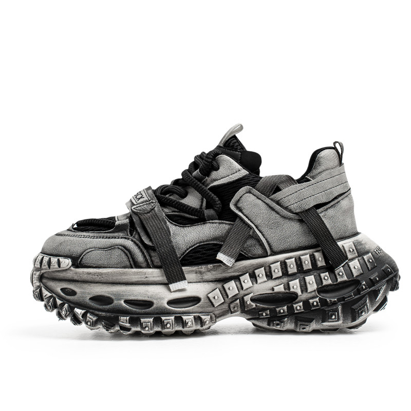 Qiandongmeili Серые мужские низкие повседневные туфли с устойчивостью к истиранию, цвет Gray
Qiandongmeili Серые мужские низкие повседневные туфли с устойчивостью к истиранию, цвет Gray