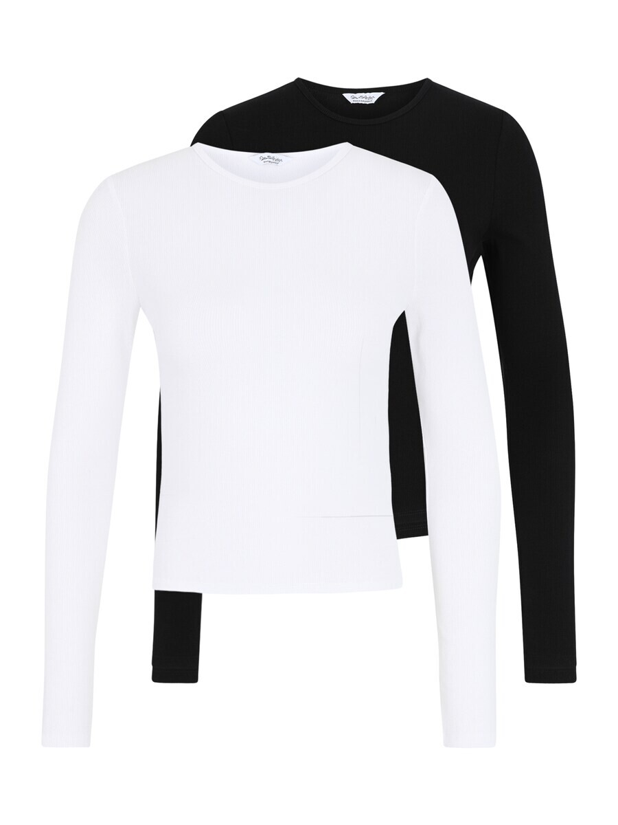 Лонгслив Miss Selfridge Shirt, черный/белый
Лонгслив Miss Selfridge Shirt, черный/белый