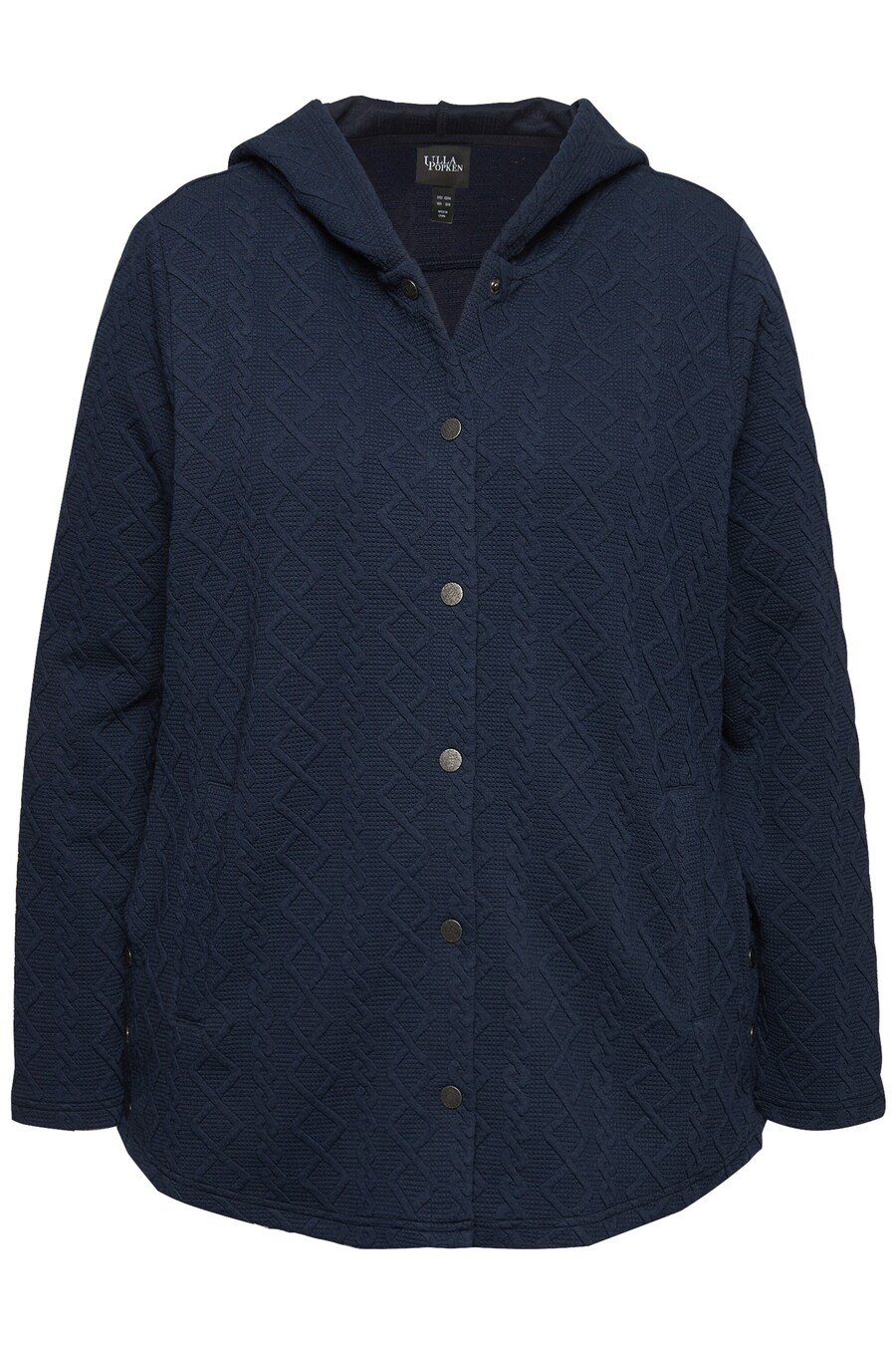 Толстовка с капюшоном на молнии Ulla Popken, темно-синий
Толстовка с капюшоном на молнии Ulla Popken, темно-синий