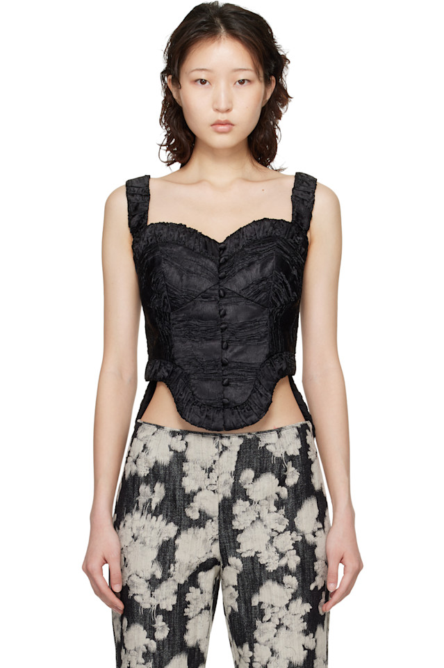 Корсетный топ Anna Sui, черный
Корсетный топ Anna Sui, черный