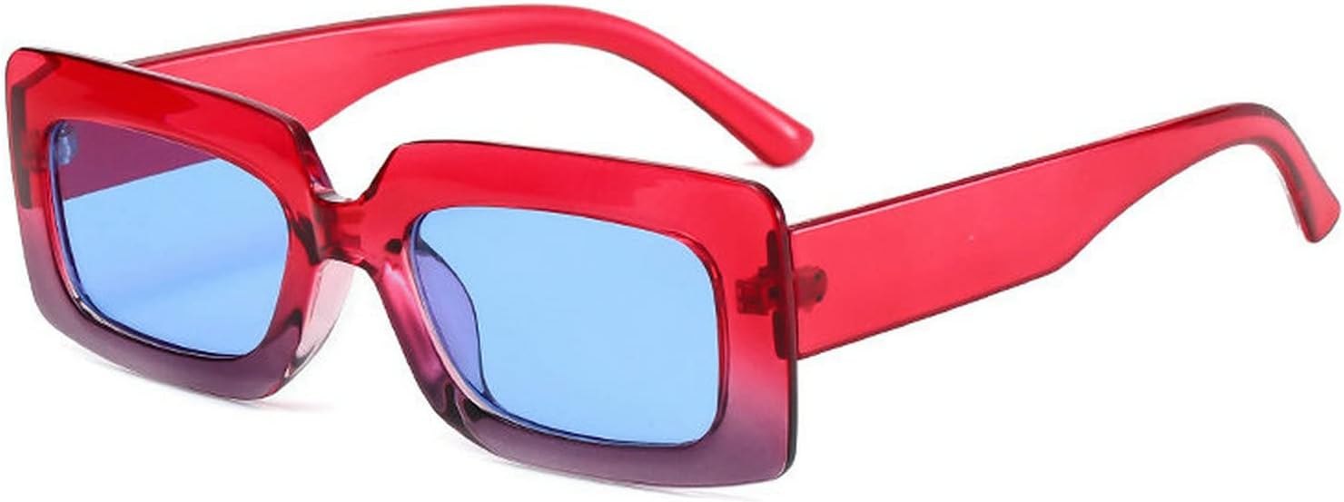 Солнцезащитные очки COTIA Retro Square Colorful Shades UV400 для женщин с градиентным покрытием, модные солнцезащитные очки для мужчин оранжево-зеленого цвета, Red Blue
Солнцезащитные очки COTIA Retro Square Colorful Shades UV400 для женщин с градиентным покрытием, модные солнцезащитные очки для мужчин оранжево-зеленого цвета, Red Blue