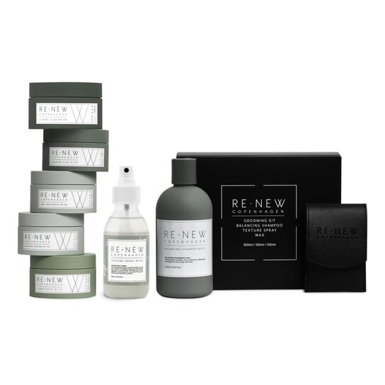 Коробка Re-New Essential Grooming, набор косметики для волос, 3 шт.
Коробка Re-New Essential Grooming, набор косметики для волос, 3 шт.