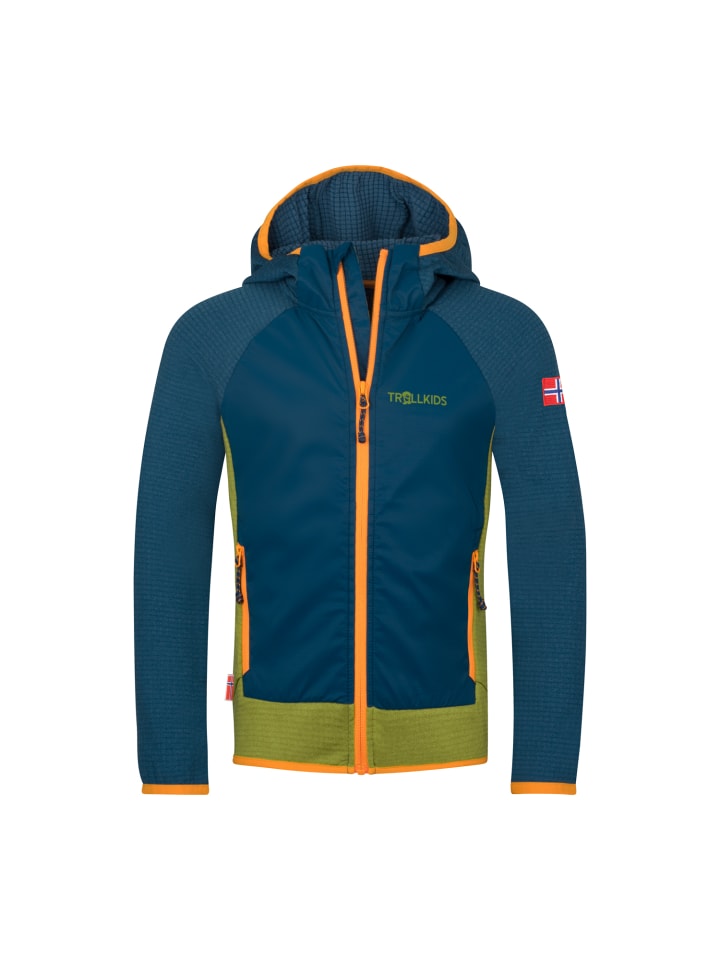 Trollkids Синяя флисовая куртка Seiland Madeira
Trollkids Синяя флисовая куртка Seiland Madeira