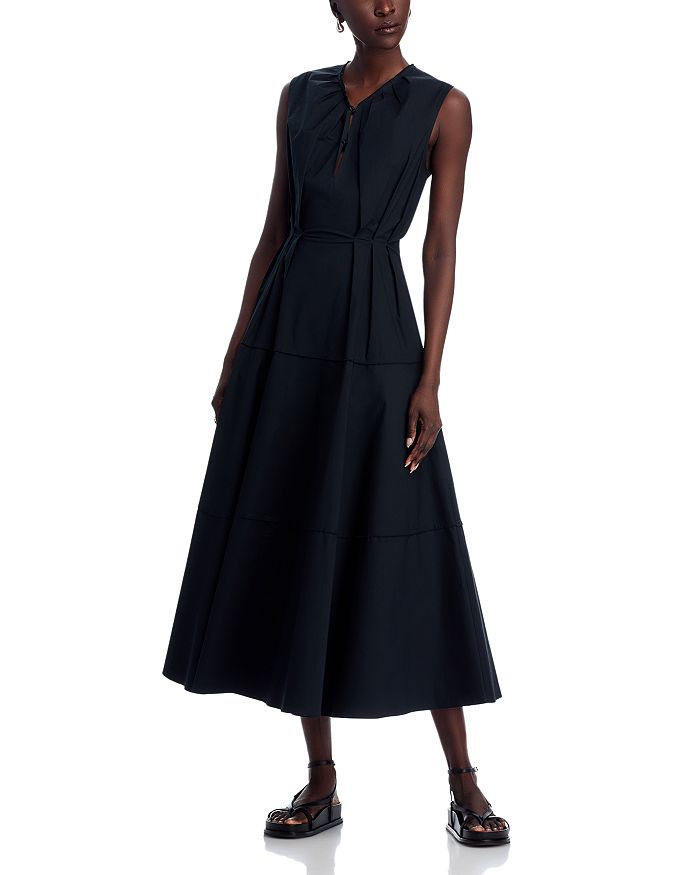 Платье из поплина Kailey Proenza Schouler White Label, черный
Платье из поплина Kailey Proenza Schouler White Label, черный