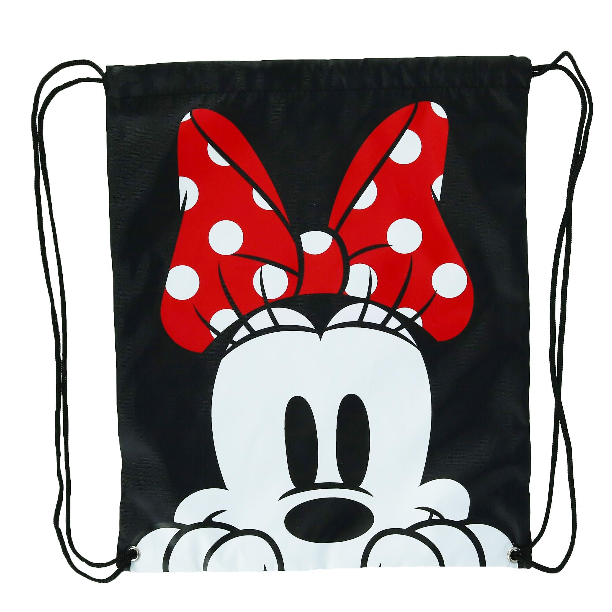Сумка-рюкзак с завязками на шнурке с изображением лица Минни Маус Disney, черный
Сумка-рюкзак с завязками на шнурке с изображением лица Минни Маус Disney, черный