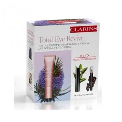 Clarins Total Eye Revive 15 мл + тушь Supra Lift 3 мл + мини-карандаш 01
Clarins Total Eye Revive 15 мл + тушь Supra Lift 3 мл + мини-карандаш 01