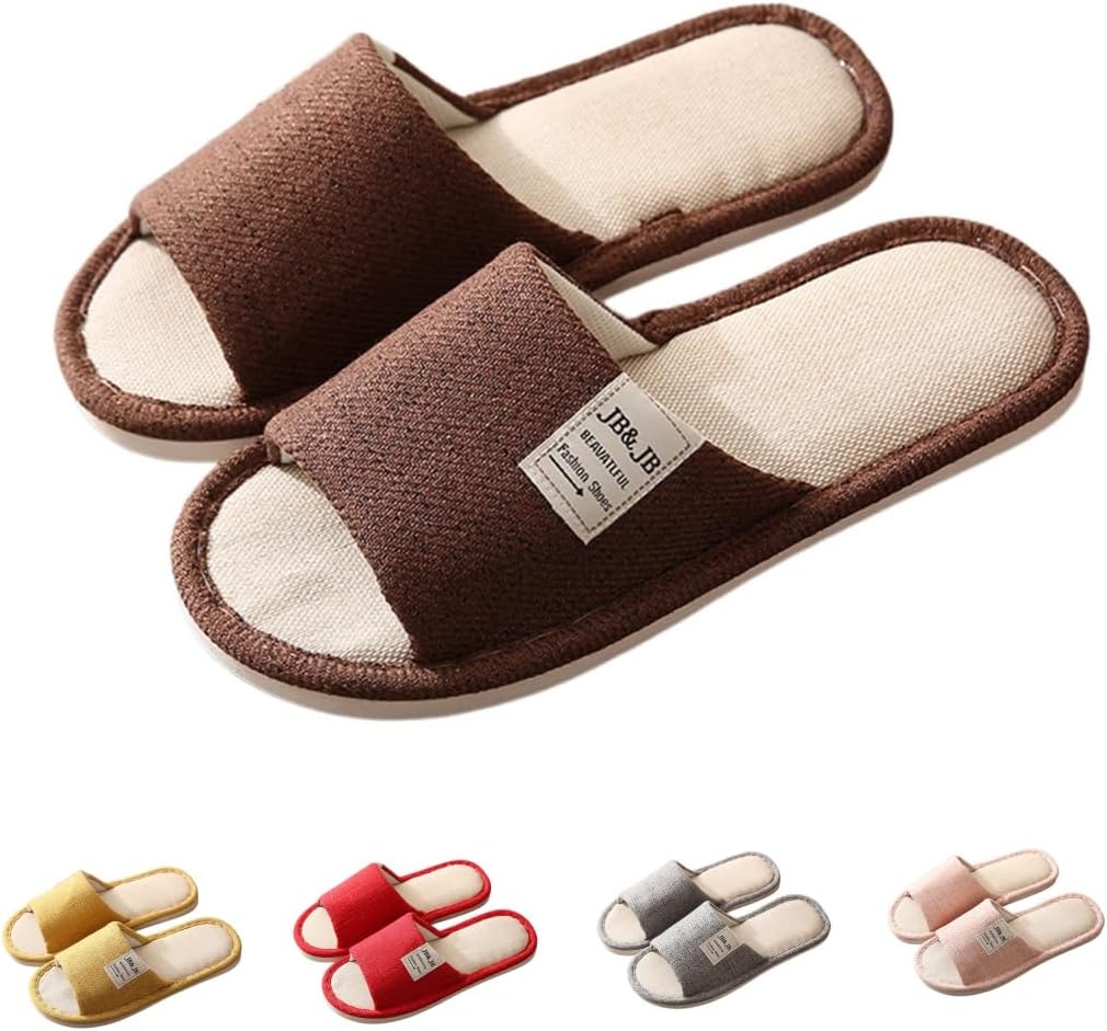 Домашние тапочки с открытым носком из хлопка, японские тапочки-татами, теплые, нескользящие, для дома, для женщин и мужчин, парные, с поддержкой свода стопы, удобные домашние тапочки Generic, Coffee
Домашние тапочки с открытым носком из хлопка, японские тапочки-татами, теплые, нескользящие, для дома, для женщин и мужчин, парные, с поддержкой свода стопы, удобные домашние тапочки Generic, Coffee