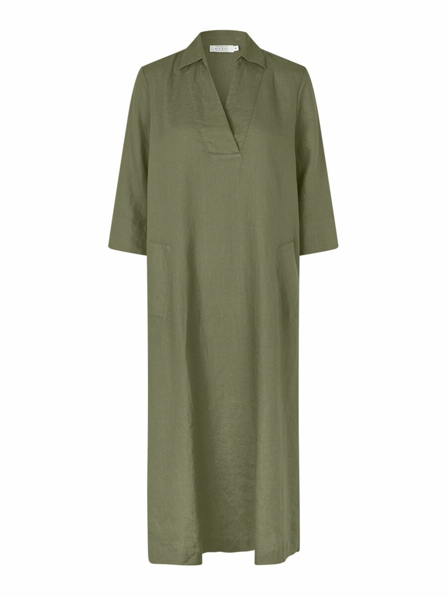 Платье-рубашка Masai Nikeeta, зеленый
Платье-рубашка Masai Nikeeta, зеленый