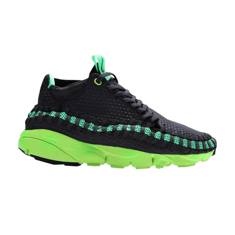 Кроссовки Nike Air Footscape Woven Chukka 'Mig Fog Poison Green', черный 
Кроссовки Nike Air Footscape Woven Chukka 'Mig Fog Poison Green', черный