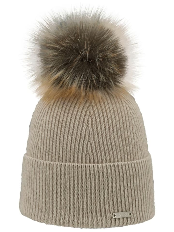 вязаная шапка бежевого цвета ARECO
вязаная шапка бежевого цвета ARECO