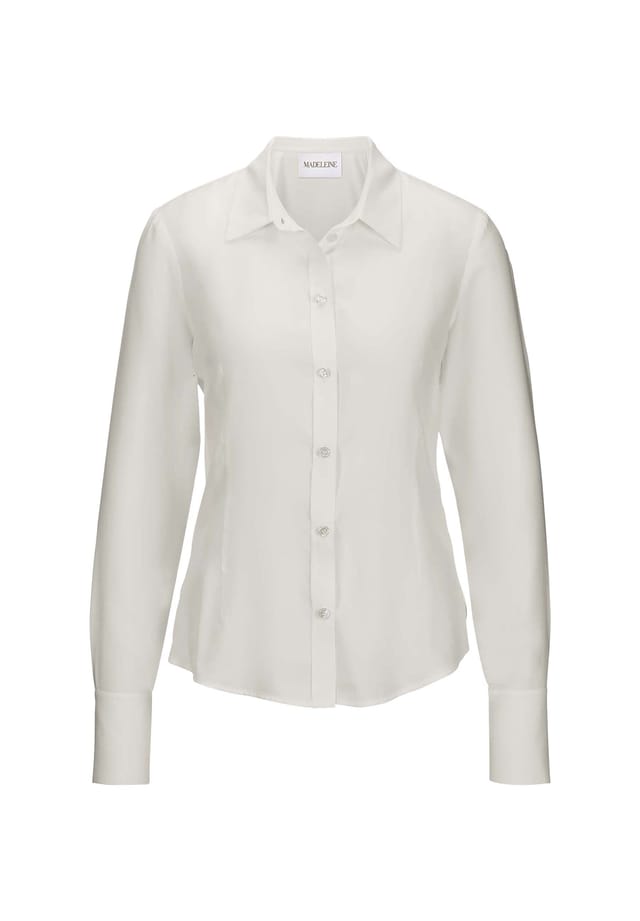 Классическая блузка-рубашка Madeleine, белый
Классическая блузка-рубашка Madeleine, белый