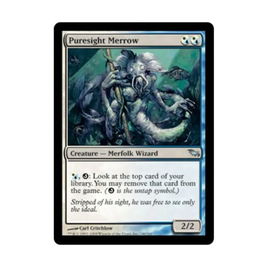 CCG Чистый Взгляд Мерроу (U), MTG - Shadowmoor
CCG Чистый Взгляд Мерроу (U), MTG - Shadowmoor