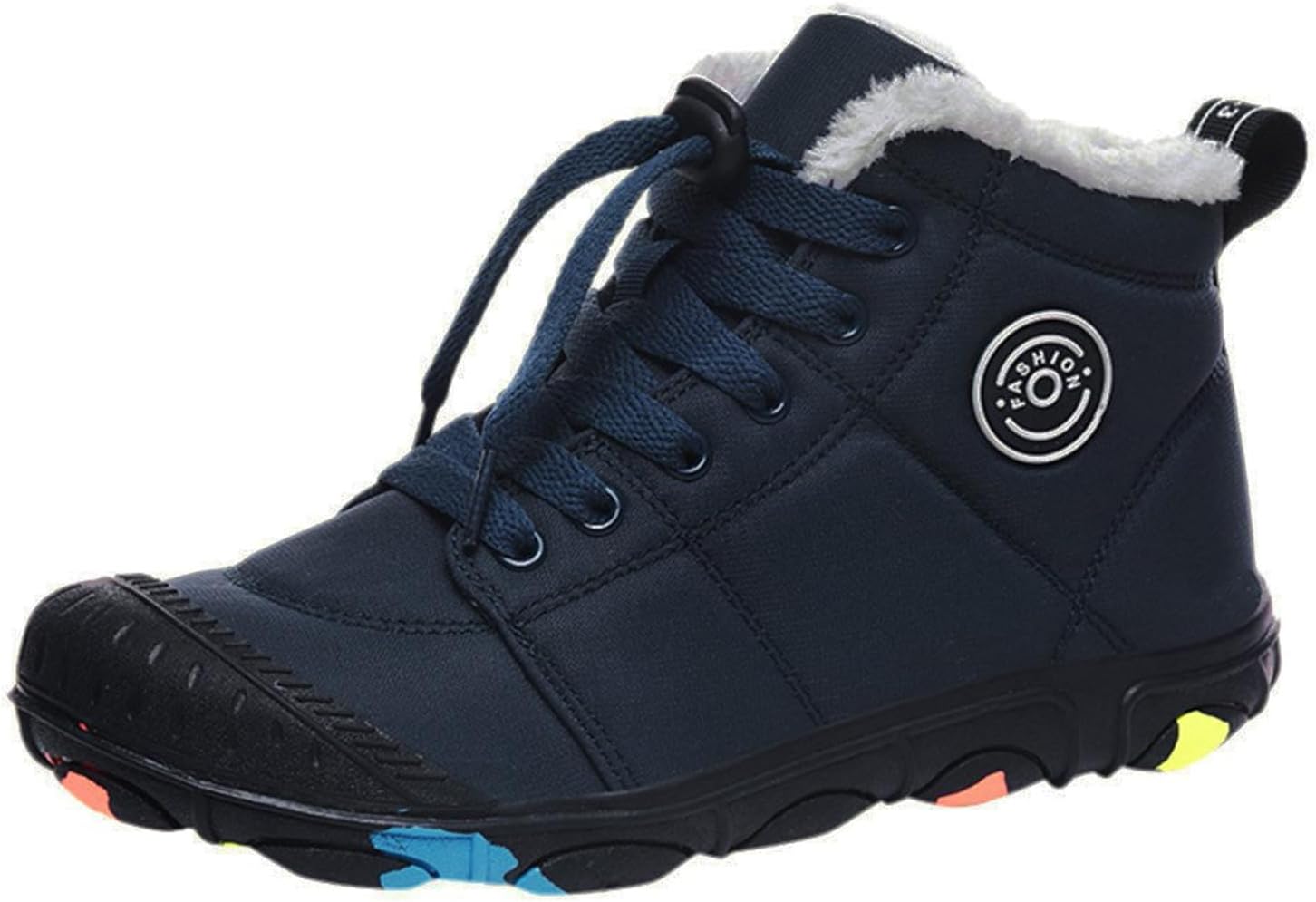 Детские зимние ботинки для мальчиков и девочек, удобные утепленные ботинки до щиколотки, водонепроницаемые, с плюшевой подкладкой, противоскользящие, комфортные повседневные прогулочные ботинки EMRELOD, 03-Navy
Детские зимние ботинки для мальчиков и девочек, удобные утепленные ботинки до щиколотки, водонепроницаемые, с плюшевой подкладкой, противоскользящие, комфортные повседневные прогулочные ботинки EMRELOD, 03-Navy