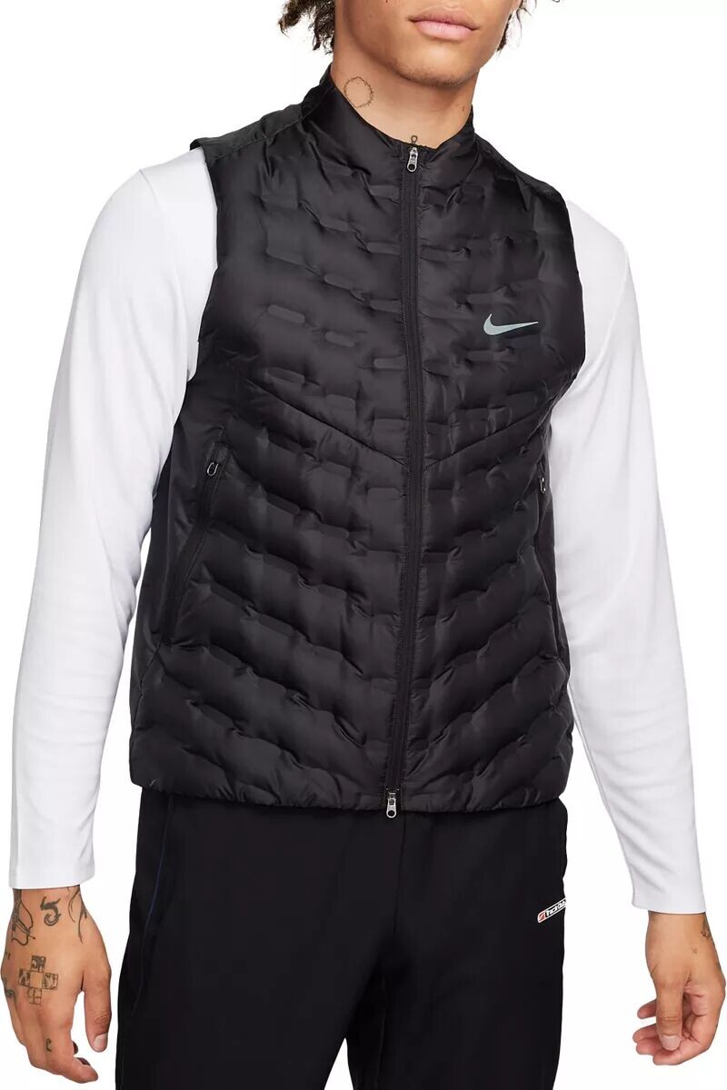 Мужской жилет для бега Nike Therma-FIT ADV Repel Down, черный
Мужской жилет для бега Nike Therma-FIT ADV Repel Down, черный