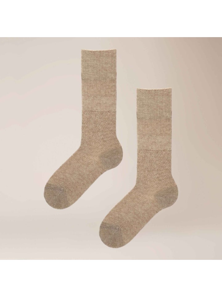 Носки с экологичным деловым принтом в цвете ночной бежевый Kunert
Носки с экологичным деловым принтом в цвете ночной бежевый Kunert