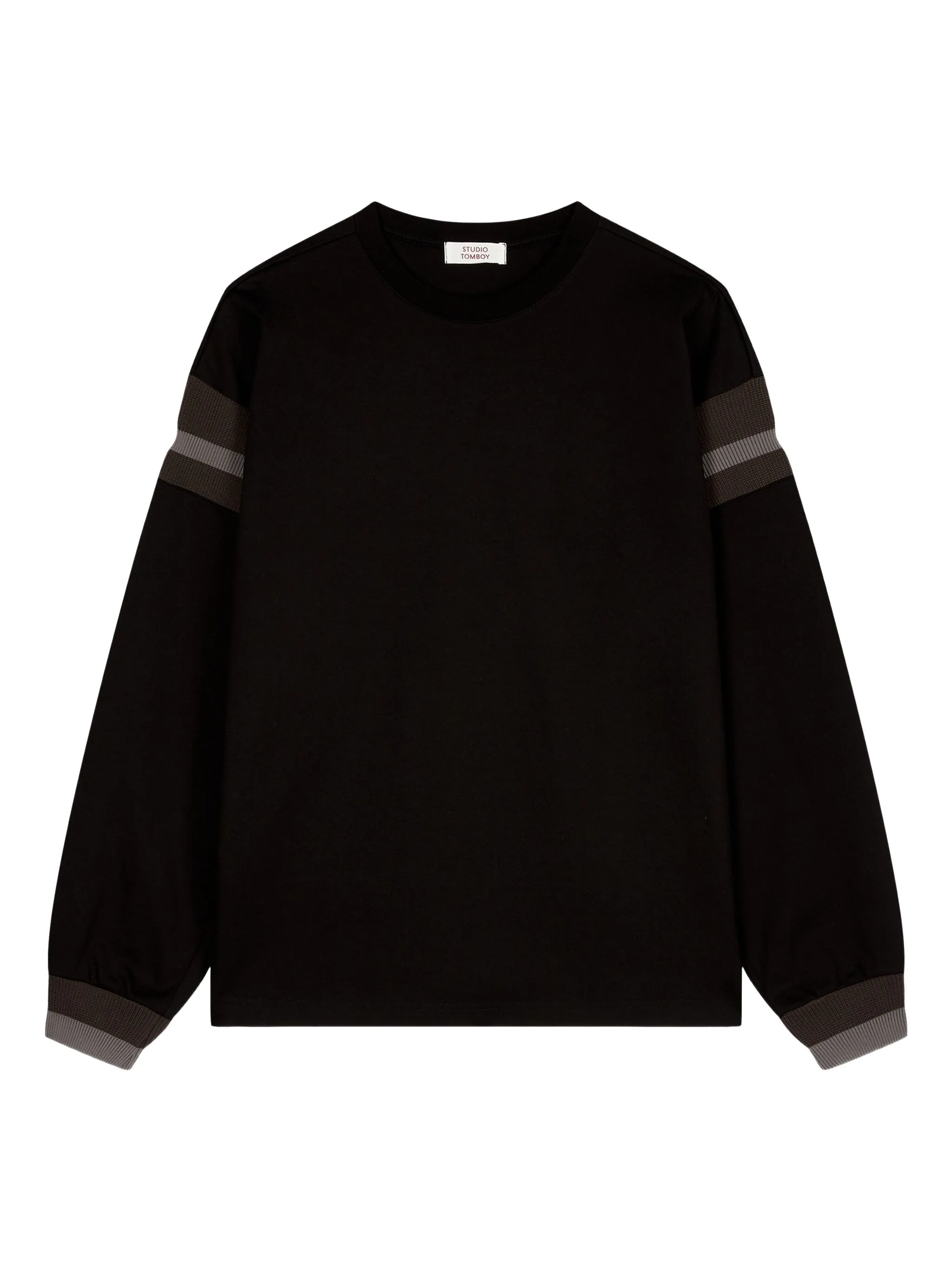 Футболка с длинными рукавами Studio Tomboy, черный
Футболка с длинными рукавами Studio Tomboy, черный