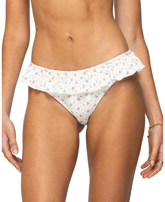 Амелия Бразильяны с рюшами Edikted, белый
Амелия Бразильяны с рюшами Edikted, белый