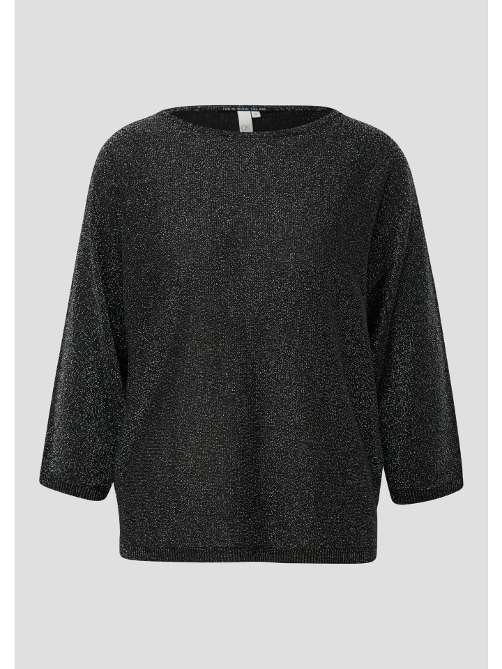 Вязаный свитер в цвете 99W0_black QS
Вязаный свитер в цвете 99W0_black QS