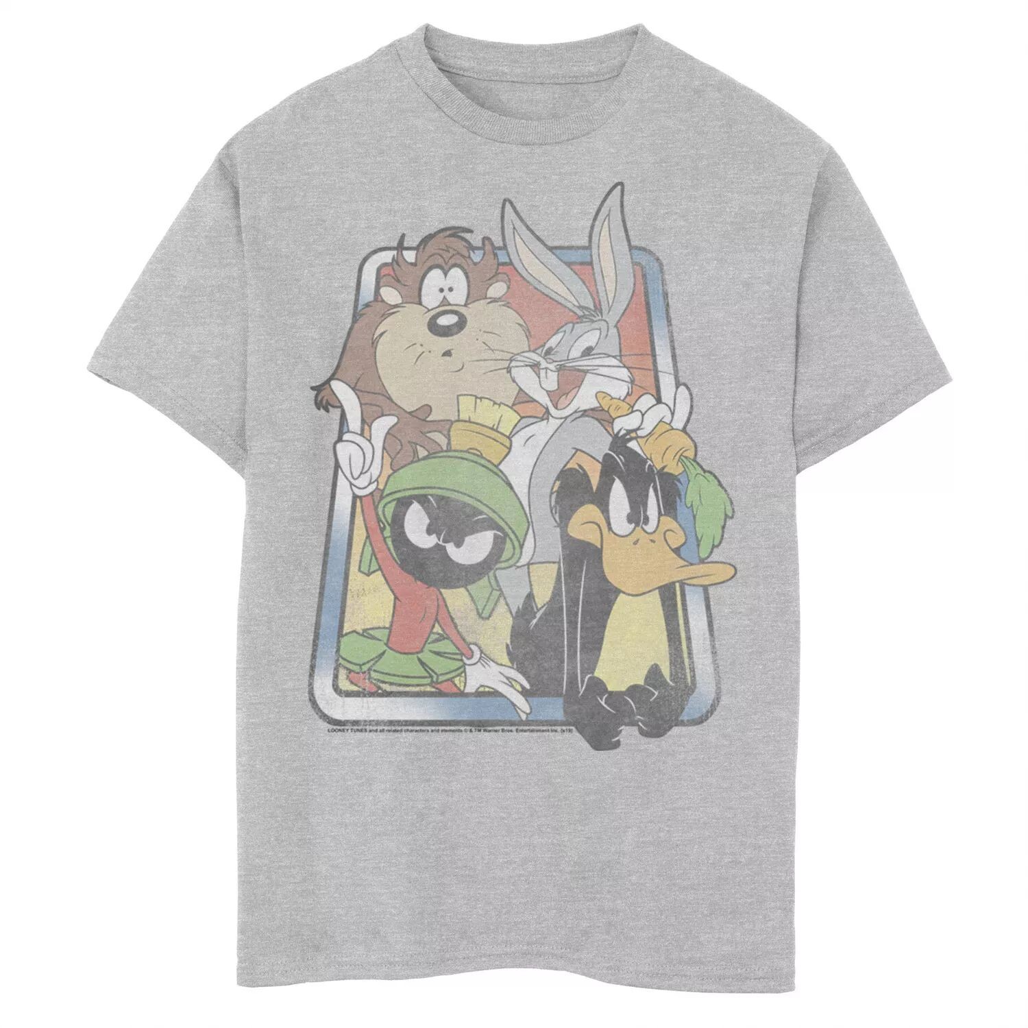 Футболка с изображением выцветшего портрета для мальчиков 8–20 лет Looney Tunes Group Shot Licensed Character
Футболка с изображением выцветшего портрета для мальчиков 8–20 лет Looney Tunes Group Shot Licensed Character