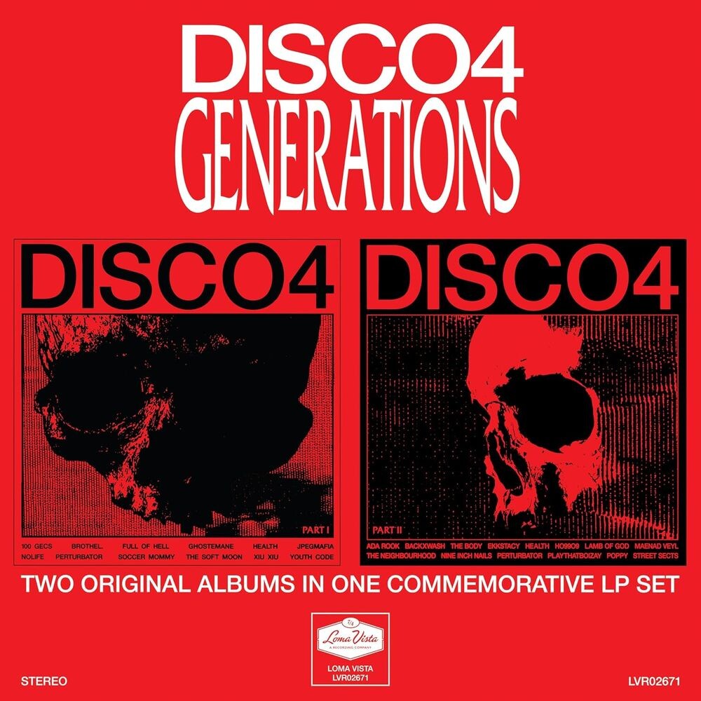 Виниловая пластинка LP GENERATIONS EDITION: DISCO4 :: PART I / DISCO4 :: PART II - Health
Виниловая пластинка LP GENERATIONS EDITION: DISCO4 :: PART I / DISCO4 :: PART II - Health