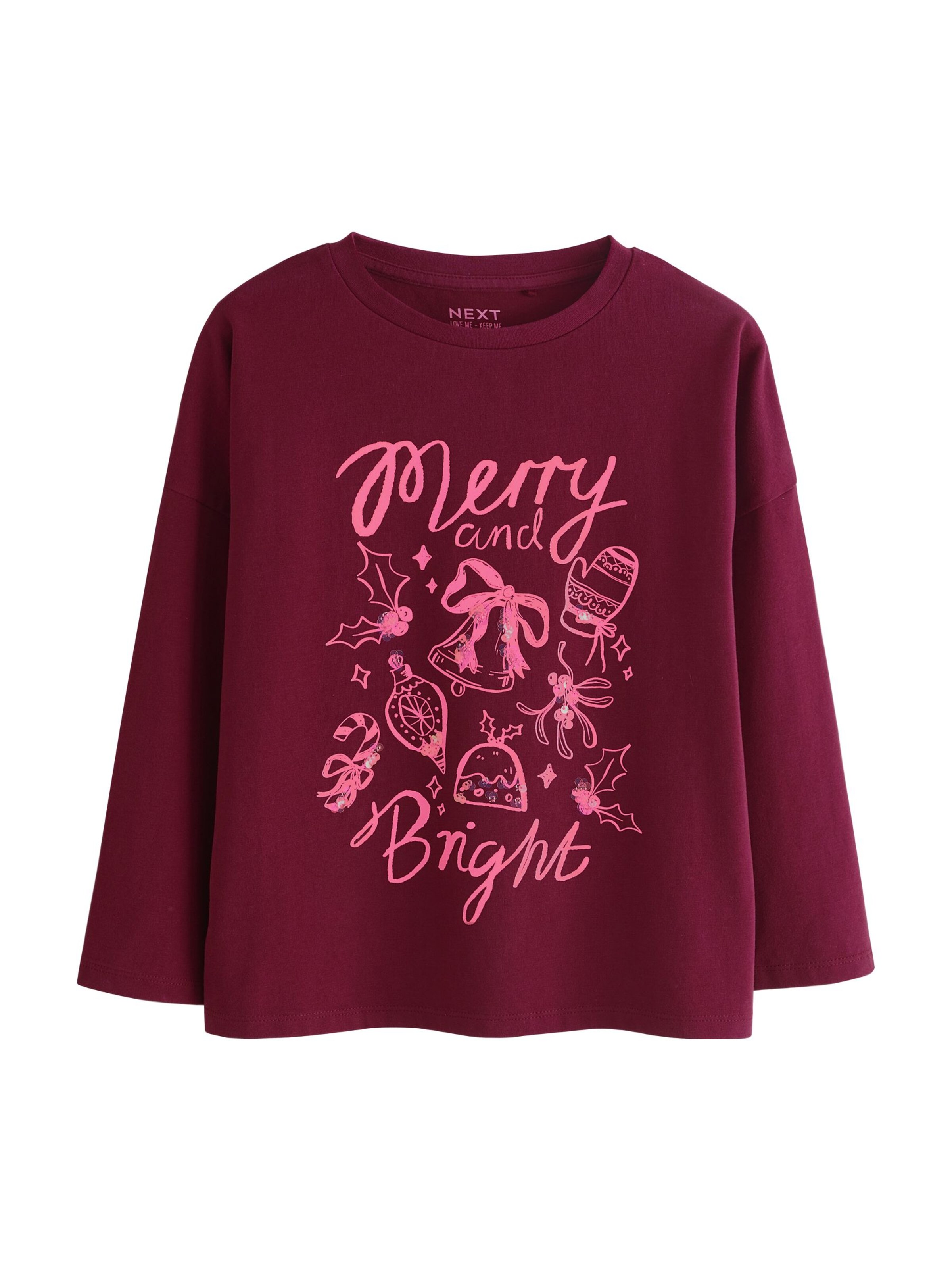 Next Лонгслив в бордовом цвете
Next Лонгслив в бордовом цвете