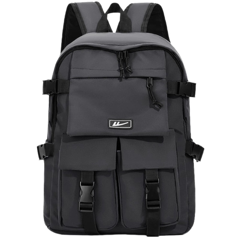 Воинский нейлоновый рюкзак обычный серо-черный
Воинский нейлоновый рюкзак обычный серо-черный