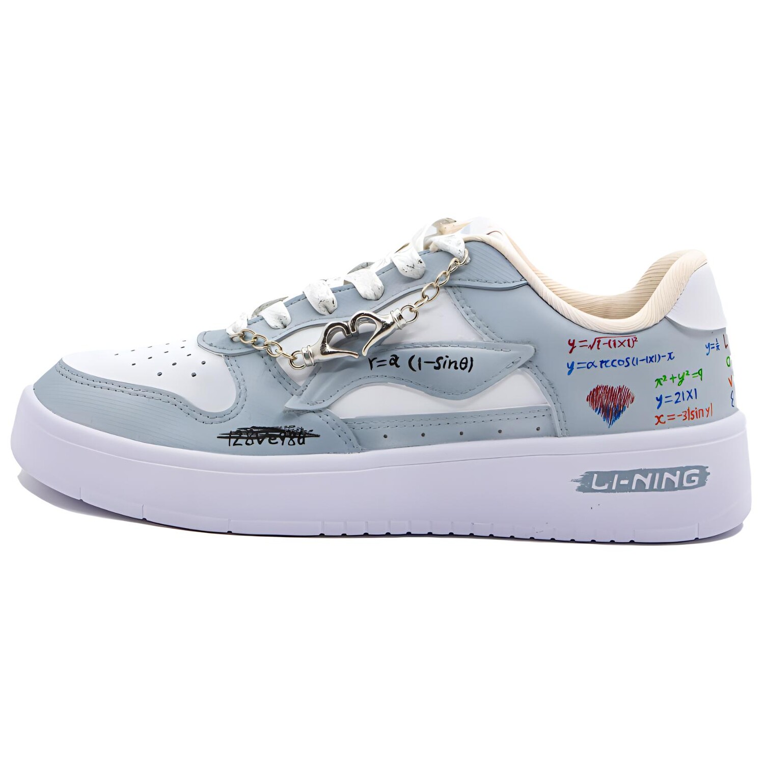 Кроссовки LINING Pontoon Boats Skateboarding Shoes Women's Low-top Red Green Blue, светло-серый
Кроссовки LINING Pontoon Boats Skateboarding Shoes Women's Low-top Red Green Blue, светло-серый