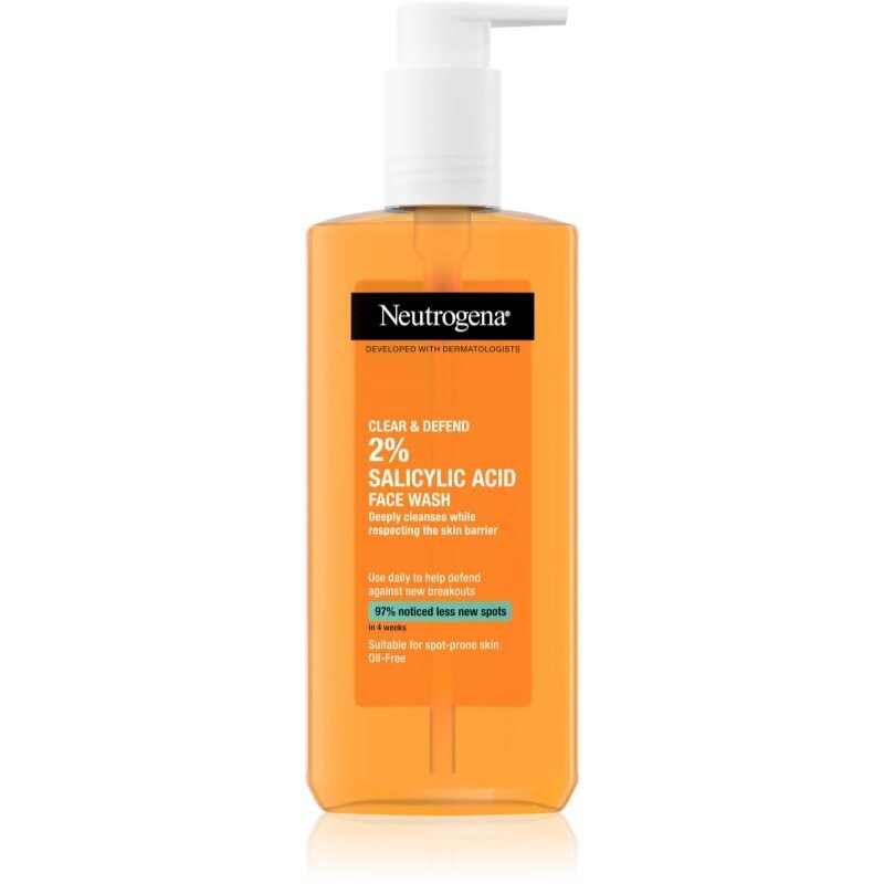 Neutrogena Clear & Defend очищающий гель 200 мл
Neutrogena Clear & Defend очищающий гель 200 мл