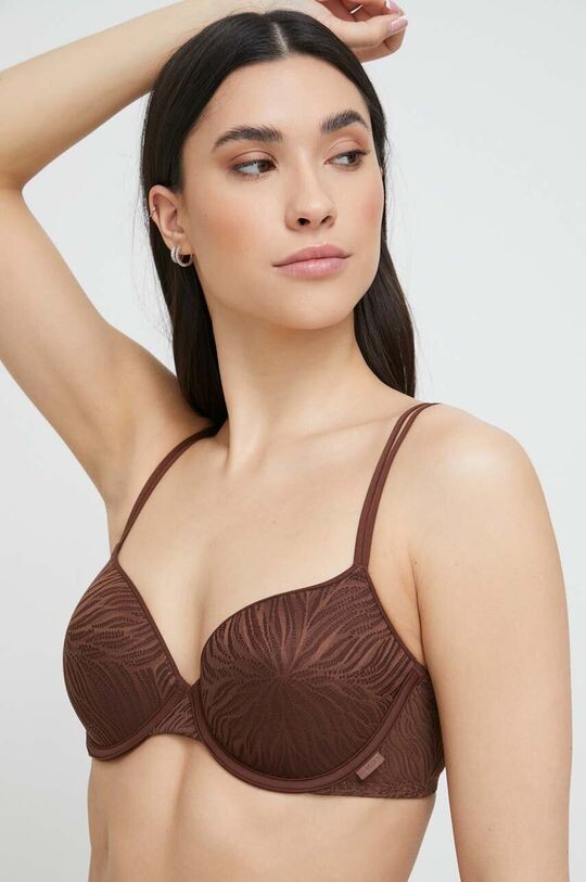 Бюстгальтер Calvin Klein Underwear, коричневый
Бюстгальтер Calvin Klein Underwear, коричневый