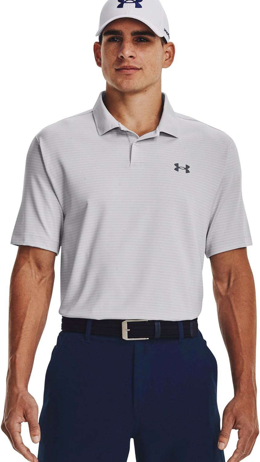 Under Armour Unisex-Adult Men's Ua Matchplay Stripe Polo, Halo Gray/White/Pitch Gray
Under Armour Unisex-Adult Men's Ua Matchplay Stripe Polo, Halo Gray/White/Pitch Gray