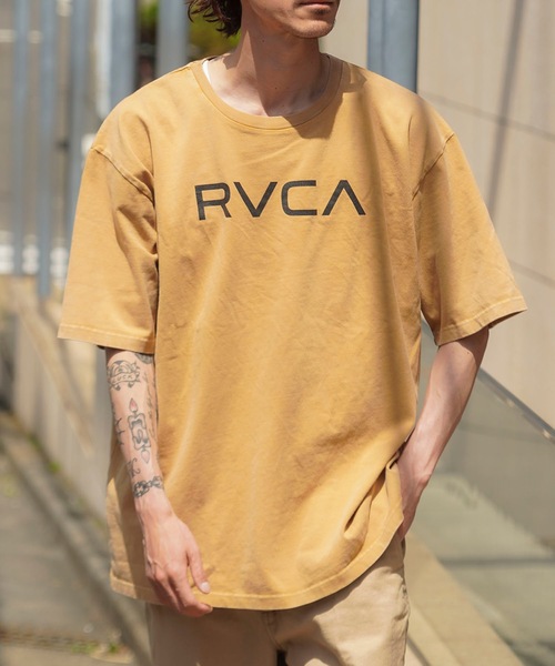 Мужская футболка с коротким рукавом, круглым вырезом, с логотипом RVCA, горчичный
Мужская футболка с коротким рукавом, круглым вырезом, с логотипом RVCA, горчичный