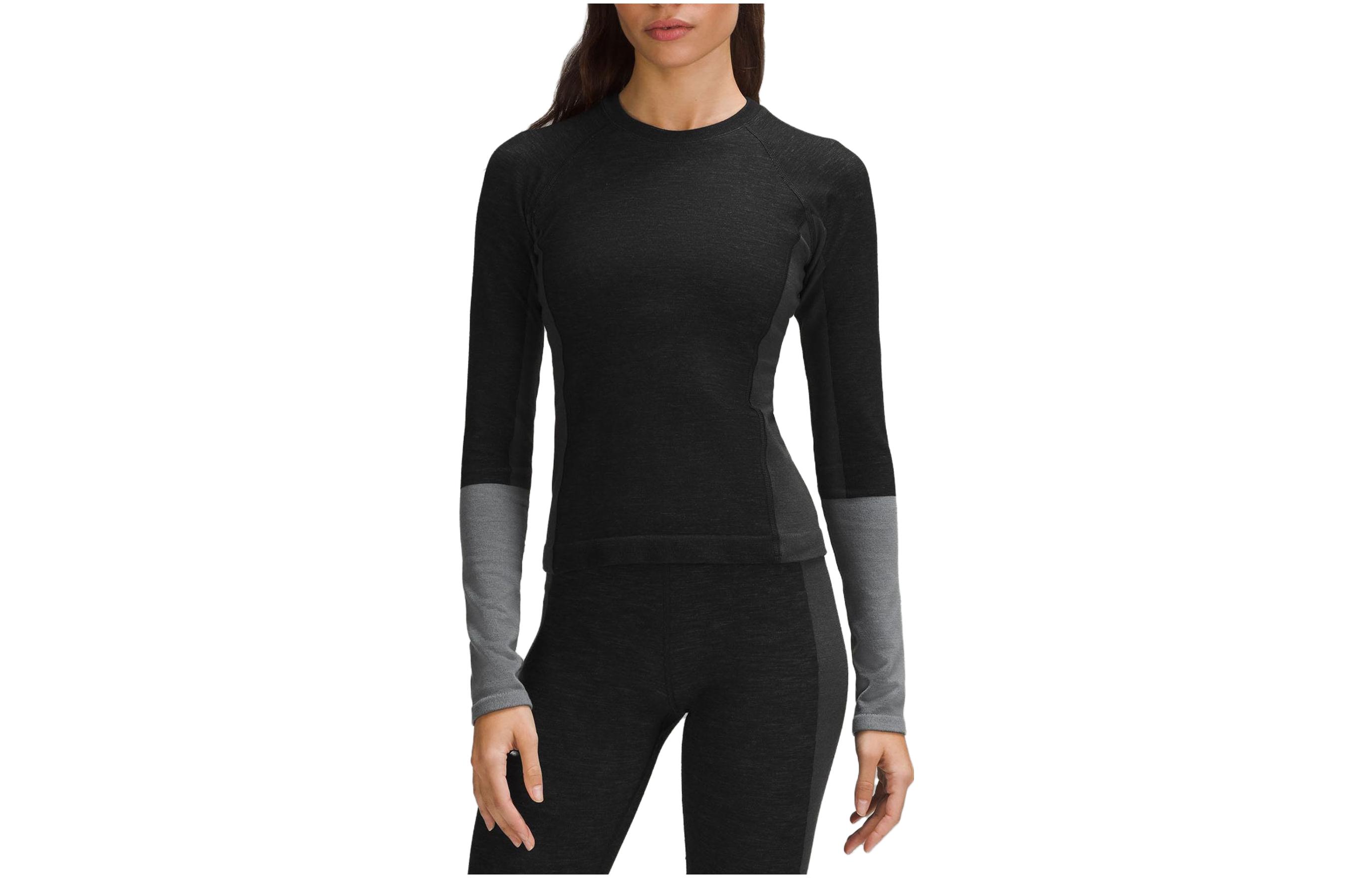 Футболка с рукавом реглан женская Lululemon, черный/графитовый/серый
Футболка с рукавом реглан женская Lululemon, черный/графитовый/серый