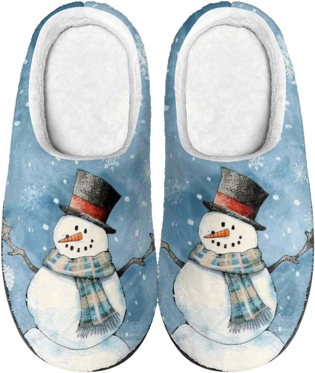 Тапочки Flashideas для женщин и мужчин, мягкие, пушистые, теплые, домашние, с нескользящей подошвой, парные, повседневного стиля, Christmas Snowman 1
Тапочки Flashideas для женщин и мужчин, мягкие, пушистые, теплые, домашние, с нескользящей подошвой, парные, повседневного стиля, Christmas Snowman 1