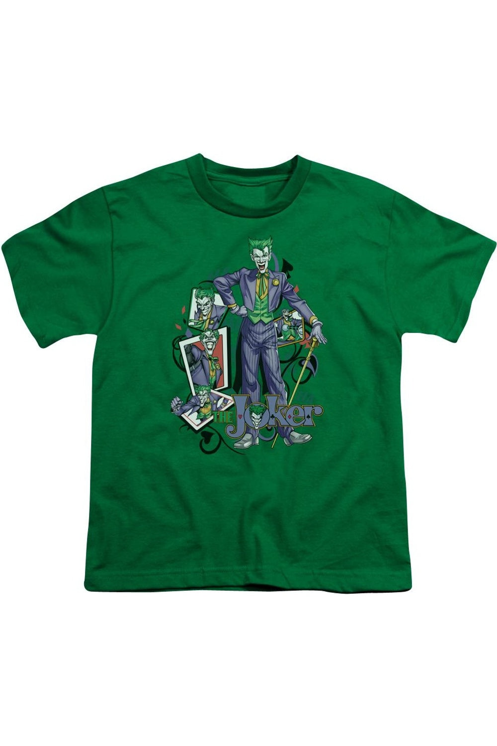 Футболка с коротким рукавом Batman Wild Cards для детей Gildan, зеленый
Футболка с коротким рукавом Batman Wild Cards для детей Gildan, зеленый