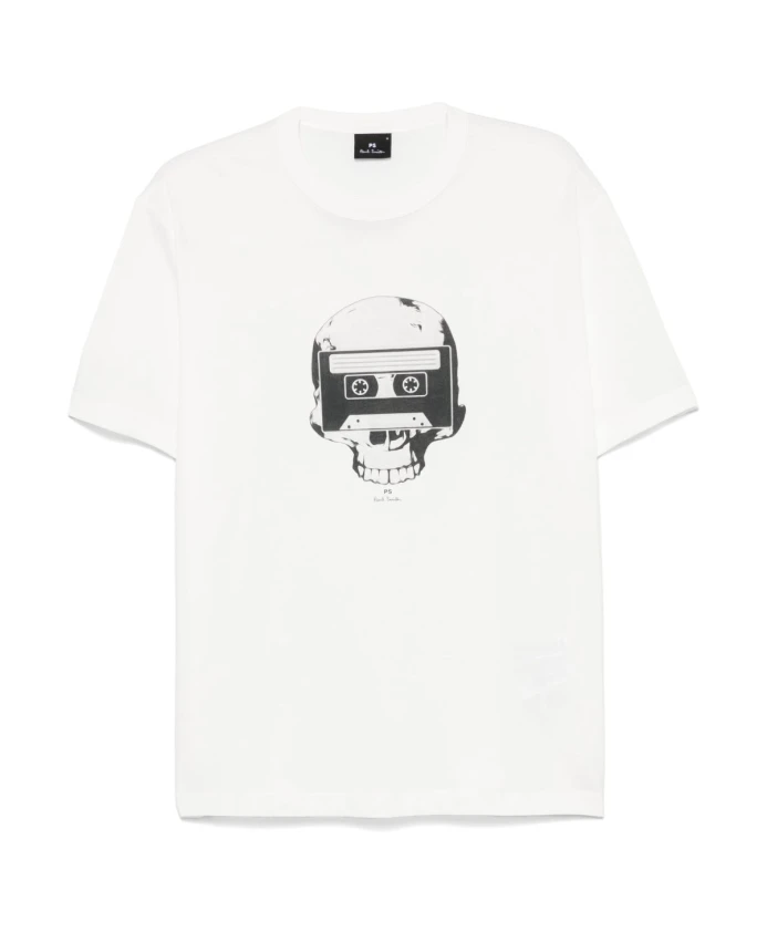 Белая футболка с круглым вырезом и логотипом Ps By Paul Smith, белый
Белая футболка с круглым вырезом и логотипом Ps By Paul Smith, белый