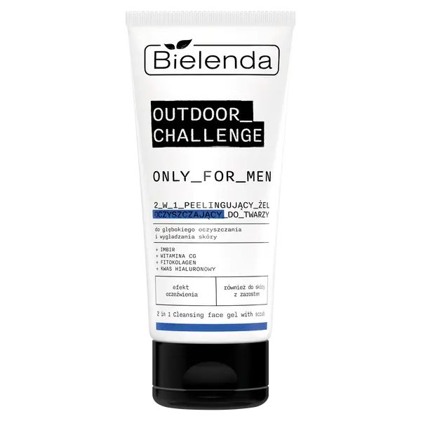 Очищающий гель для лица с пилингом, 150 мл Bielenda Outdoor challenge
Очищающий гель для лица с пилингом, 150 мл Bielenda Outdoor challenge