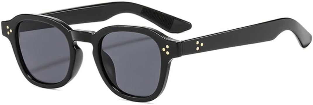 Классические квадратные металлические солнцезащитные очки с декором в виде рисовых зерен для женщин и мужчин, для активного отдыха, вождения, рыбалки, с защитой от УФ-излучения UV400 TVTBBVV, Black Gray
Классические квадратные металлические солнцезащитные очки с декором в виде рисовых зерен для женщин и мужчин, для активного отдыха, вождения, рыбалки, с защитой от УФ-излучения UV400 TVTBBVV, Black Gray