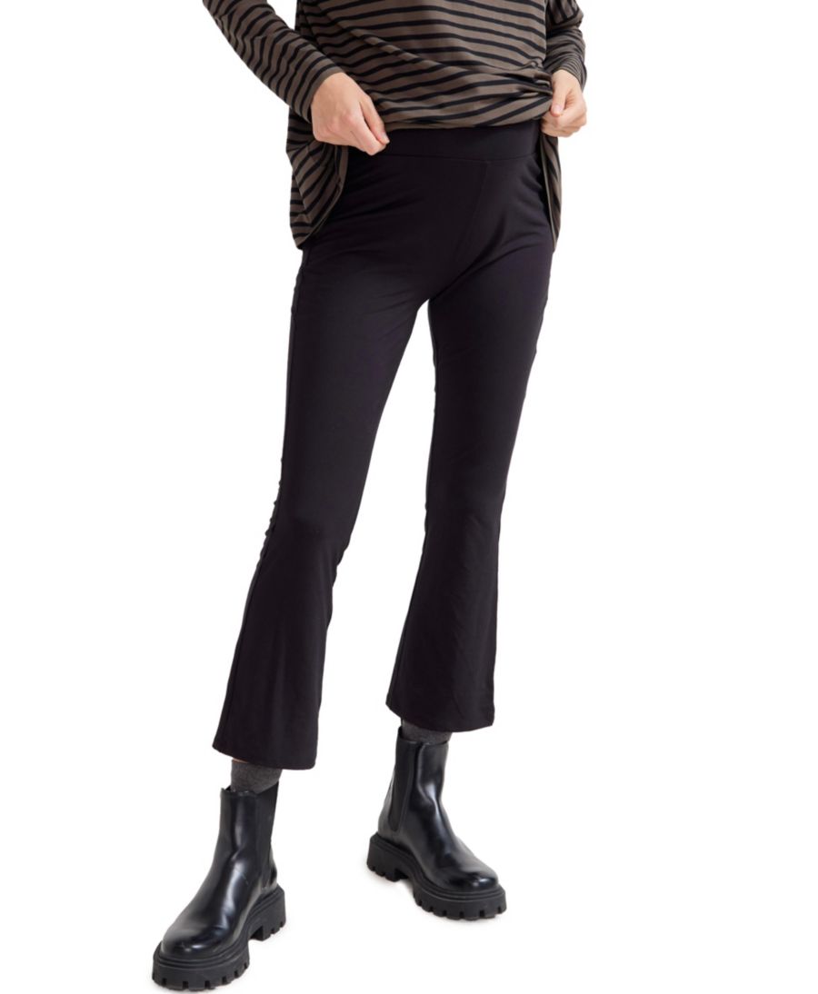 Леггинсы-клеш для беременных "Идеальный укороченный топ, подчеркивающий живот" HATCH Collection, Black
Леггинсы-клеш для беременных "Идеальный укороченный топ, подчеркивающий живот" HATCH Collection, Black