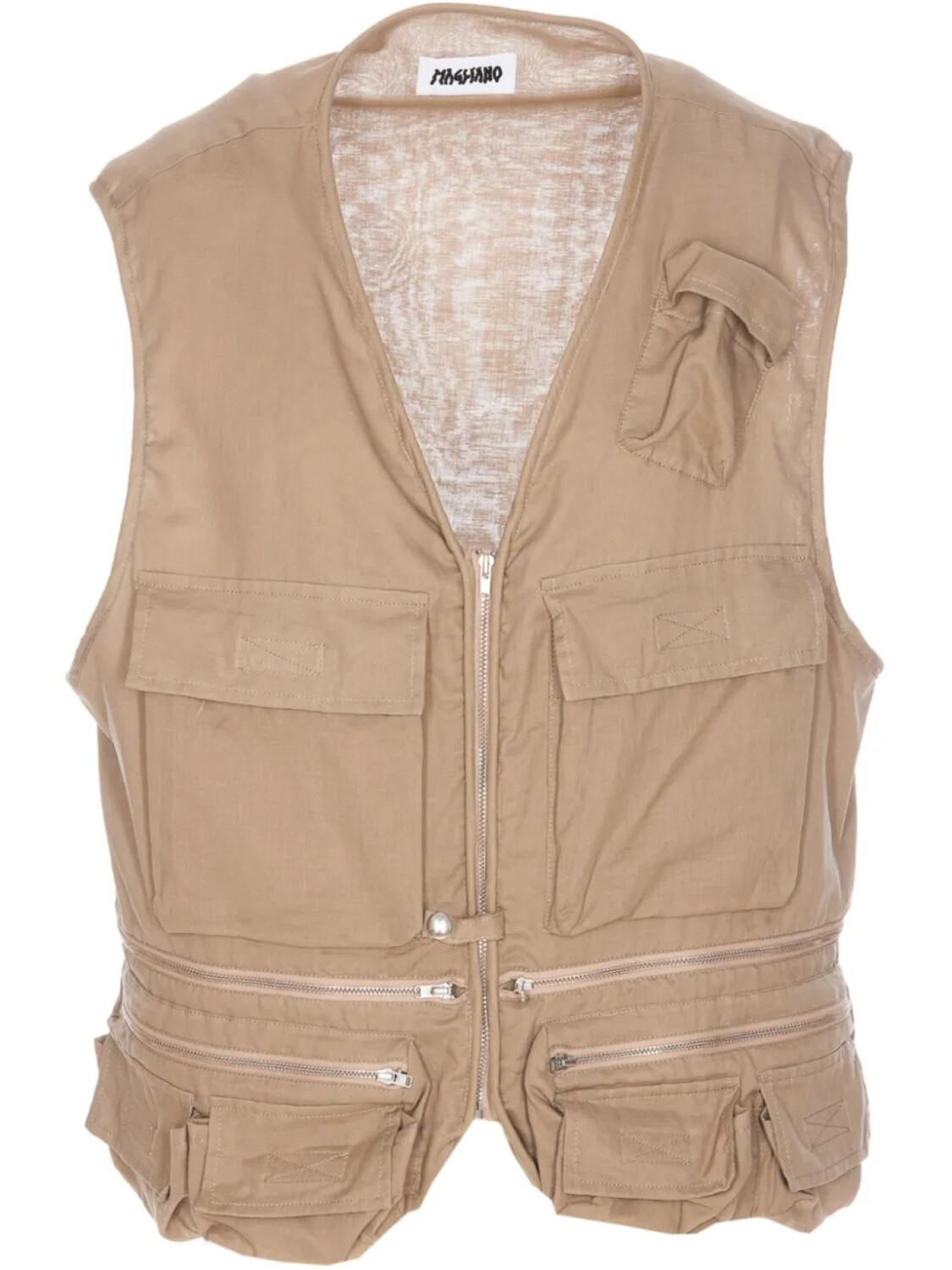 Magliano жилет на молнии, коричневый
Magliano жилет на молнии, коричневый