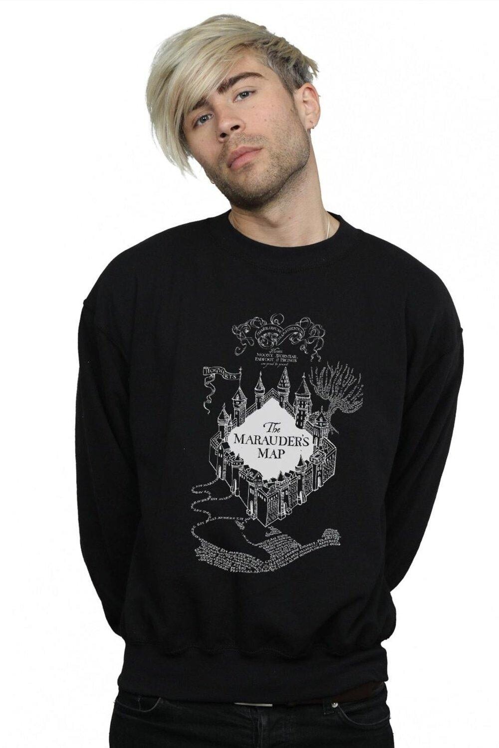 Толстовка с картой «Мародеры» Harry Potter, черный
Толстовка с картой «Мародеры» Harry Potter, черный