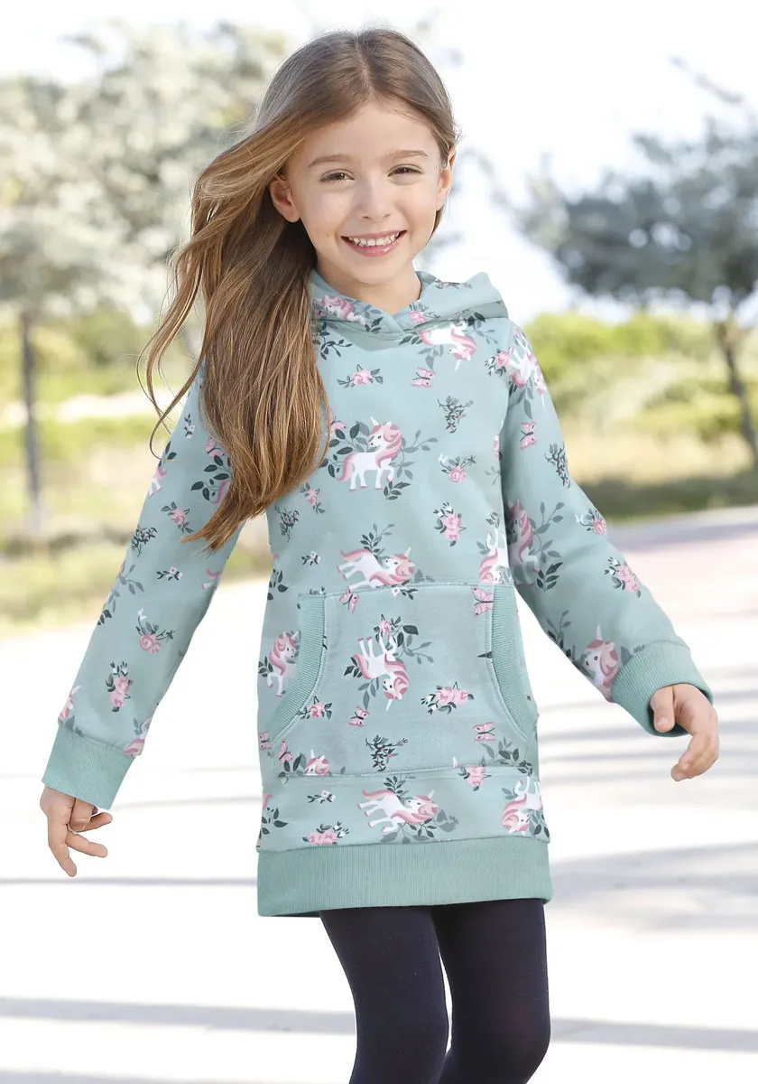 KIDSWORLD спортивное платье "Единорог" с капюшоном, цвет Mint-Bedruckt
KIDSWORLD спортивное платье "Единорог" с капюшоном, цвет Mint-Bedruckt