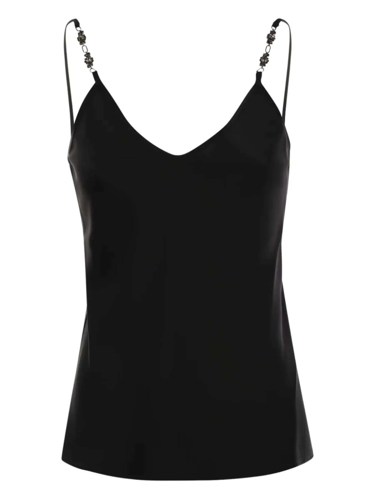 Топ с бретельками и отделкой бисером Max Mara Afelio, черный
Топ с бретельками и отделкой бисером Max Mara Afelio, черный