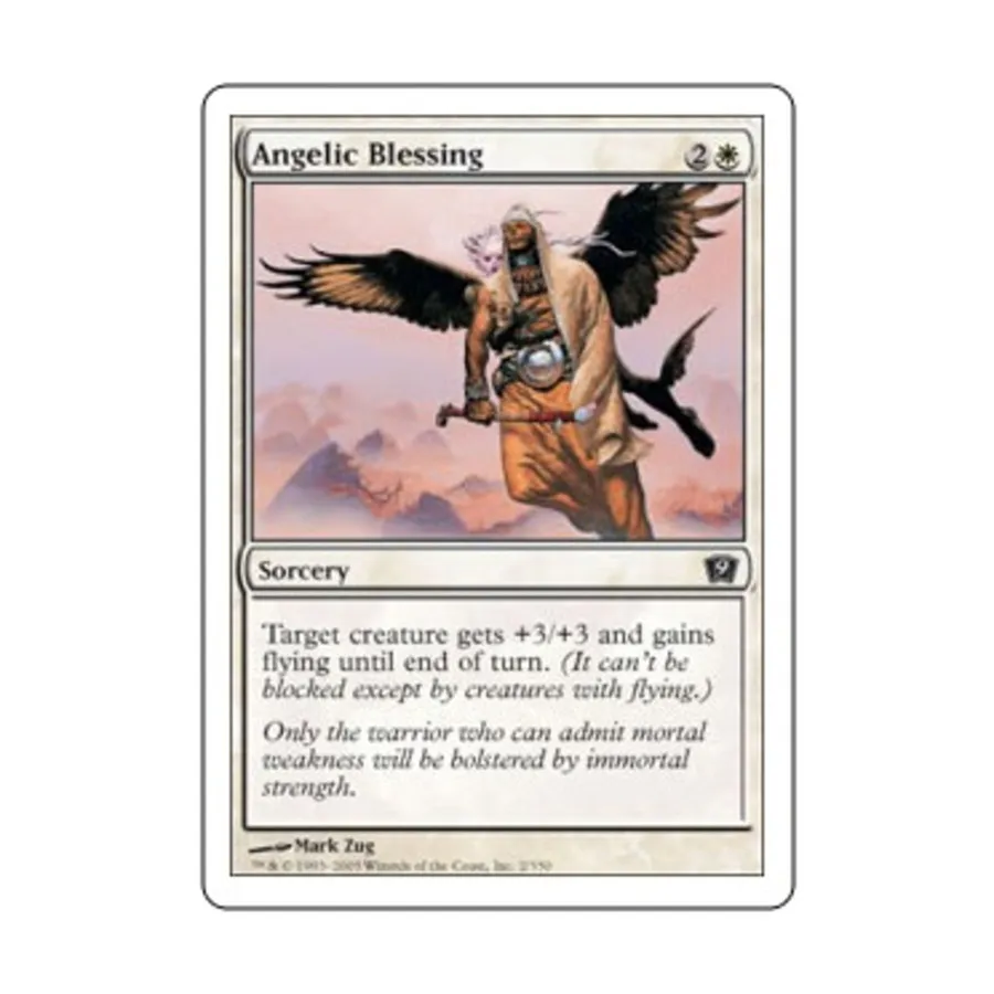 CCG Ангельское благословение (С), MTG - 9th Edition 
CCG Ангельское благословение (С), MTG - 9th Edition