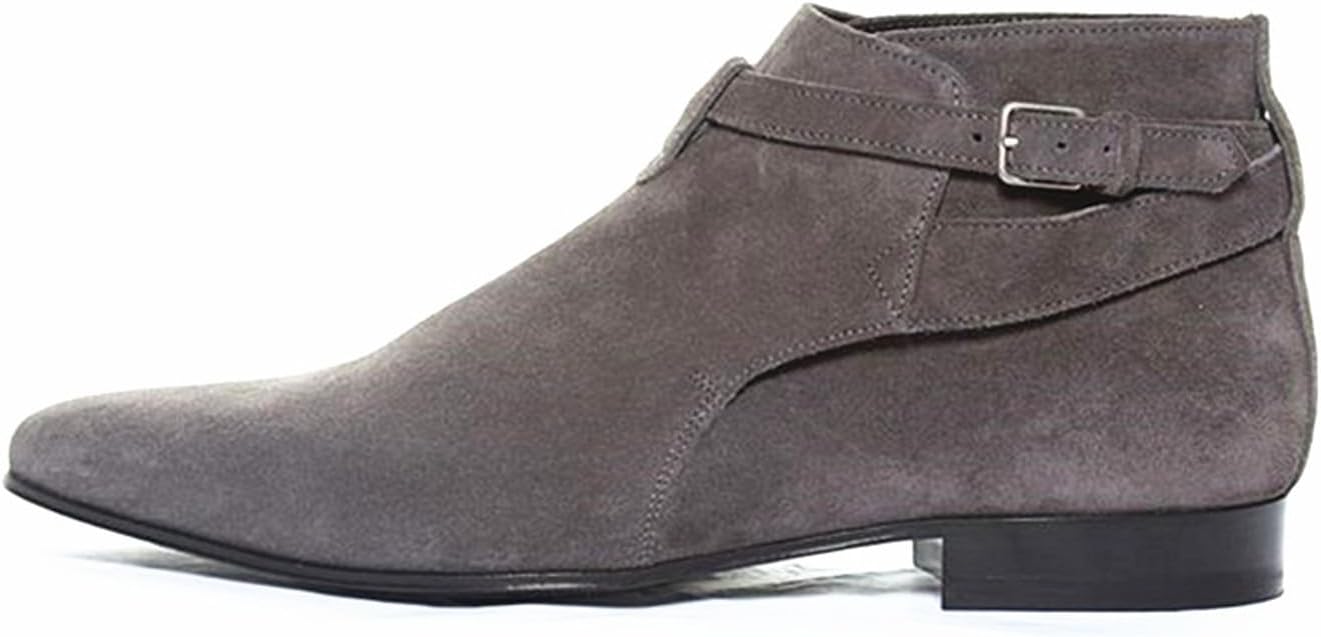 Мужские ботинки Santimon Jodhpur Chelsea до щиколотки, из натуральной кожи с пряжкой, чукка с мягкой стелькой для бизнеса, офиса, свадьбы, повседневного стильного образа, коричневый
Мужские ботинки Santimon Jodhpur Chelsea до щиколотки, из натуральной кожи с пряжкой, чукка с мягкой стелькой для бизнеса, офиса, свадьбы, повседневного стильного образа, коричневый