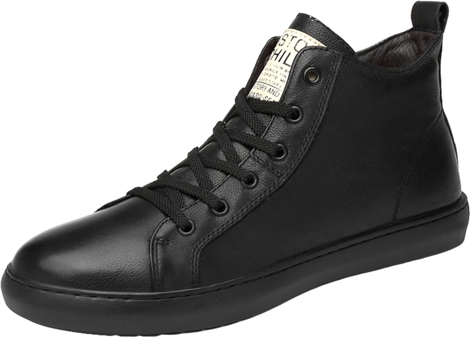 Мужские модные кроссовки JiuQing, высокие, с шнуровкой, оксфорды, боковая молния, повседневные, черный
Мужские модные кроссовки JiuQing, высокие, с шнуровкой, оксфорды, боковая молния, повседневные, черный