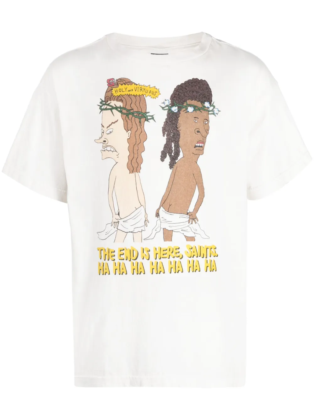 Футболка с графичным принтом SAINT MXXXXXX, белый
Футболка с графичным принтом SAINT MXXXXXX, белый