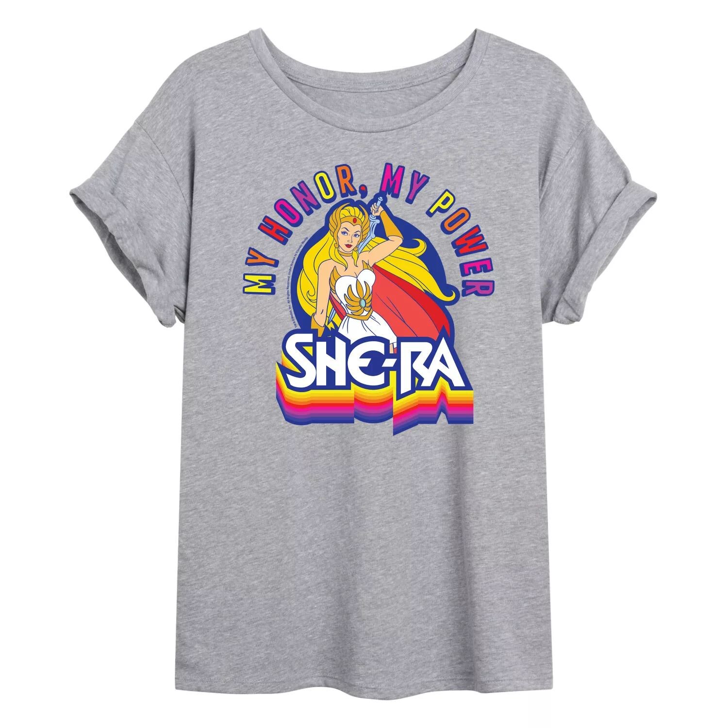 Детская футболка She-Ra My Honor My Power с струящимся рисунком Licensed Character
Детская футболка She-Ra My Honor My Power с струящимся рисунком Licensed Character