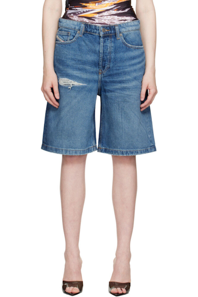 Синие шорты из денима De-Sire-Short Diesel
Синие шорты из денима De-Sire-Short Diesel