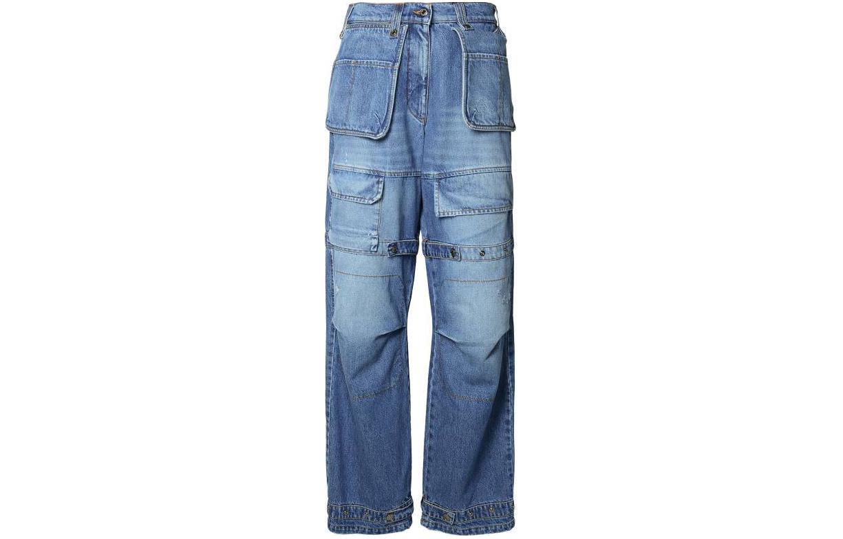 Джинсы-карго с нашивкой логотипа Msgm, синий
Джинсы-карго с нашивкой логотипа Msgm, синий